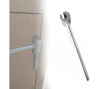 Outil de réglage de charnière de porte 15-25 mm, maîtrise des réparations de charnière de porte, Outils essentiels pour les amateurs de bricolage, outil de clé de réglage de charnière lourde (15-18MM)