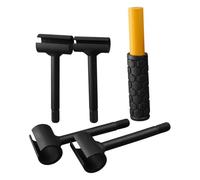 Outil de réglage de charnière de porte avec 4 clés - Calibre 14 mm/19 mm/23 mm/25 mm - Pour réparer les portes mal alignées