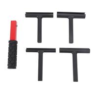 Outil de réglage de la charnière de 4 en 1 porte, charnière l'ensemble d'outils de clé de réglage des lacunes, mise à niveau de 0,55-0,98 pouces de réparation à charnière clé pour