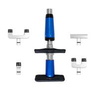 Outil de RéGlage de la Correction Chiropratique Activateur,Pistolet de Correction de la Colonne VertéBrale,6 Vitesses 180-280N RéGlage de la Force,Acier Inoxydable,pour la Taille(Size:4 heads)