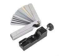 Outil de réglage de l'écart des buses de flamme avec règles en acier intégrées pour une utilisation compatible avec les buses filetées de 10 mm, 12 mm, 14 mm, 16 mm