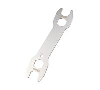 Outil de réglage de moyeu de vélo ergonomique en acier inoxydable Clé de moyeu de vélo Outils de réparation de moyeux de vélos Clé conique pour vélo durable