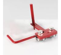 Outil de réglage de rail de barre de tronçonneuse, construction en métal pour l'entretien de la tronçonneuse, outil de réparation réglable pour l'alignement véritable des rails de barre