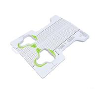 Outil de réglage de taquet de pédale de vélo pour SPD et vélo de route, aide au positionnement précis de l'avant-pied avec échelle gauche/droite et angle pour la posture de cyclisme, 110 x 290 mm