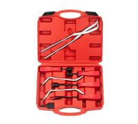 Outil de réglage du ressort de frein à tambour | Kit de réparation 8 pièces en acier #45 robuste | Compresseur antidérapant réglable - Équipement de garage automobile pour homme et mari Entretien de