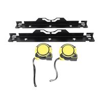 Outil de Réglage Géométrie Roues, Plaque d'Alignement Précise en Fer Noir, Compatible Berlines et SUV - Anti - Chute avec Rainure, Mesures Fiables et Efficaces pour Atelier Auto