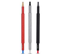Outil de réglage la main montre, 3pcs / lot Presseurs manuels montre Kit montage poussoir Horlogers réparation montre-bracelet bracelet outil suppression d'extraction outils support mouvement mains