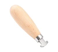 Outil de réglage professionnel en acier inoxydable avec poignée en bois pour le travail de bijoux en acier inoxydable