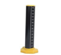Outil de règle de hauteur égale précise à l'échelle double face épaissie du gradient d'épreuves de rouille pour les carreaux de plancher extérieur intérieurs pose en alliage en (Noir inversé)
