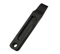 Outil de réinitialisation de piston d'étrier de frein à disque hydraulique avec tige de poussée, construction en alliage d'aluminium pour une réparation fiable de vélo (noir)