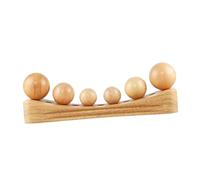 Ｚｉａｌｏｆｉ Outil de Relâchement Musculaire Du Psoas, Masseur Corporel, Civière, Multifonction, 6 Têtes de Massage et Oreiller pour Exercices Du Cou et Du Dos