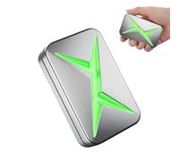 Outil De Relaxation Coulissant Fidget, Conception De Construction En Métal, 15 X 15 X 5 Cm, Jouet Sensoriel, Mouvement De Glissement Fluide, Format De Poche Compact, Pour Les Voyages À Domicile Et Les