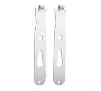 Outil de reliure de fil en acier inoxydable pour installation de clôture, adapté pour tordre et sécuriser les fils toronnés et les colonnes de ciment (D)