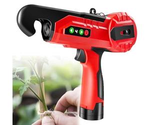 Outil de reliure électrique pour plantes, dispositif de fixation rechargeable avec cercles réglables, temps de travail continu de 8 h pour une fixation robuste des fruits, des vignes et des cultures