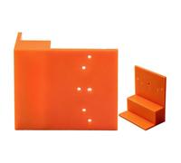 Outil de remplissage latéral léger et portable | Outil de positionnement d'armoire pour un alignement précis des trous de placard serveur rack armoire assemblage de meubles B