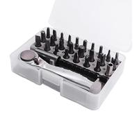 Outil de réparation 26 en 1 avec embouts interchangeables pour l'entretien des smartphones Tournevis à angle droit