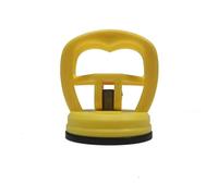 Outil de réparation automobile 2 en 1, extracteur de carrosserie, grande/petite ventouse, extracteur de bosses, portable for le retrait des bosses sur vitres(Small yellow)