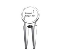 Outil de réparation de balle de golf Don't Forget Me Sad Art déco