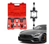 Outil de réparation de filetage d'axe - Correcteur de manchon de demi-arbre | Kit de service automobile en acier | Plage réglable de 30 à 110 mm | Tailles de matrice 1,5 mm 1,75 2 pour Restau