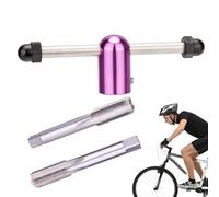 Outil De Réparation De Filetage De Manivelle De Vélo | Outil de Réparation en Acier - Taraud De Pédale De Vélo avec Manche - pour Entretien Installation De Pédale Atelier Et Garage Domestique