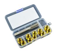 Outil de réparation de filetage pour bougies d'allumage avec inserts M12 x 1,25 - Inserts filetés de rechange