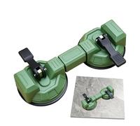 Outil de réparation de joints de sol à ventouse double tête | Pince à lattes sous vide pour stratifié, bois, carrelage, chantier, maison, salle de bain, cuisine, salon et