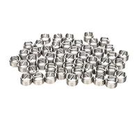 Outil de Réparation de L'écrou Réducteur de Filet - Fixation en Acier Inoxydable de 50 Pcs pour M10x1.25 Trous (1D)