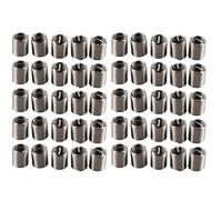 Outil de Réparation de L'écrou Réducteur de Filet - Fixation en Acier Inoxydable de 50 Pcs pour M10x1.25 Trous (1D) (1.5D) (2D)
