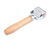 Outil de Réparation de Pneu de Patch, Roue de Voiture Manche en Bois Outil de Réparation de Rouleau de Roulement à Billes(L)