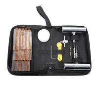 Outil de réparation de pneus - Accessoires - Mallette à outils pour réparation de pneus avec bouchon - Pour débutants professionnels, conducteurs, berlines, camions, monospaces