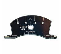 Outil de réparation de pont de violon, jauge de gabarit de touche 4/4, aide à mesurer de précision pour réparation de violon