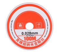 Outil De RéParation De TéLéPhone Portable, Fil De Diamant De 328,1 Pieds 0.028mm, Ligne De Coupe De SéParation D'éCran Lcd