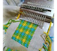 Outil De Réparation De Trous De Denim 10/14/28 Aiguilles, Petit Métier À Tisser Speedweave, Machine À Friser Portable, Petit Outil De Machine À Tricoter