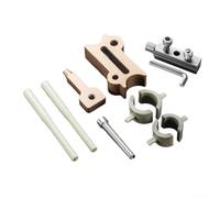 Outil de réparation de tuyaux d'eau, kit d'outils de réparation de tuyaux d'eau thermofusible avec têtes de raccordement pour équipement de réparation de plomberie domestique (A)