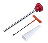 Outil de réparation de valves de pneus amélioré, conception ergonomique, outil de tige de valves de pneus pour une prise confortable et un ensemble de réparation à utiliser