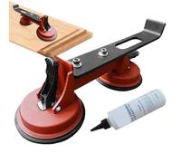 Outil de réparation des fissures de sol,Réglable et multifonction - Ventouse pour sol stratifié - Pour carrelage, parquet, plinthes, salon, chambre, cuisine, salle de bain