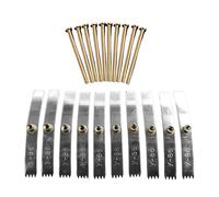 Outil de réparation pour boîtes de jonction - 10 pièces - Outil de réparation de boîte de câble avec dents - Fixation de boîtes de jonction ménagères - Universel pour la maison, la rénovation de la