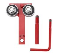 Outil de réparation pour serrer le rail de tronçonneuse, outil de verrouillage de rail de rail en fonte d'aluminium et aluminium, outil de verrouillage de guide de chaîne réglable pour le ponçage de