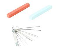 Outil de Réparation Sillet Guitare, Lime et Bande de Ponçage, Accessoire Entretien Multifonctionnel, Métal et Pierre à Poncer - Léger, Portable, Utilisation Facile pour Réparatio