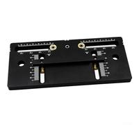 Outil de repérage de poinçon et guide de perçage en alliage d'aluminium pour un positionnement précis des trous sur les portes d'armoire, armoires de cuisine et tiroirs