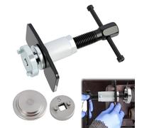 Outil de Repousse Piston de Frein Arrière en Acier, Repousse Piston Frein Pneumatique, Kit de Réinitialisation pour Étrier de Frein Auto, pour Changement de Plaquettes de Frein et Réparation