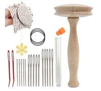 Outil de Reprise,Portable Avec Bandes Amovibles | Outil De Réparation De Vêtements Et Kit De | Pour Chapeaux Pulls Pantalons Réparation Tissage Femmes Débutants Amateurs