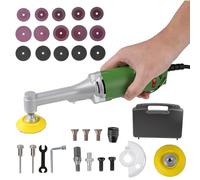 Outil De Restauration Des Joints De Carrelage, Meuleuse Droite Électrique 380 W, Machine De Nettoyage à Vitesse Variable à 6 Vitesses, Meuleuse-Polisseuse (Vert + Argent)