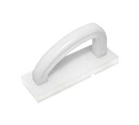 Outil de resurfaçage en acier inoxydable pour planche à découper - Raboteuse multifonction avec poignée pour couper et gratter pour restaurant et cuisine - Blanc
