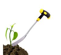 Outil de retrait avec poignée ergonomique - râteau résistant pour jardin, fleurs et jardin avec pelle manuelle