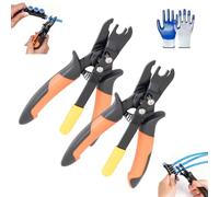 Outil De Retrait Connecteur Tuyau D'air, Pince Déconnexion À Pousser Pour Connecter, Outil Conduite Raccords Connexion Rapide Retirer Les Pneumatiques Pression 1/4", 5/16" (6 Mm, 8 Mm)(2pcs)