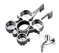 Outil de retrait d'aérateur d'évier e retrait de robinet 12 en 1 rateur multifonction | Pour cuisine, salle de bain, douche, lave-vaisselle, plomberie, maison, résidentiel, commercial