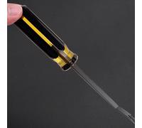 Outil de retrait d'agrafes, extracteur d'agrafes d'ameublement robuste avec double tête pour cadres de meubles, tapis, sols et cadres photo, extracteur de clous en alliage d'acier trempé (jaune)