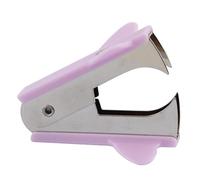 Outil de retrait d'agrafes, extracteur d'agrafes, outil de traction d'agrafes portable, fournitures de bureau réutilisables avec poignée antidérapante, accessoires de bureau antidérapants pour la