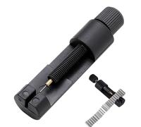 Outil de retrait de bracelet de montre : kit de retrait de lien de 10 cm, outil de réparation de goupille durable, extracteur de lien de chaîne réglable, appareil de taille R, Tube Meter Remover, Voir